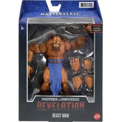 Imagén: Figura Beast Man Masters Of The Universe Revelation Masters del Universo