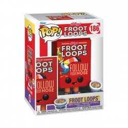 Imagén: Figura Kelloggs Froot Loops Cereal Box POP Funko 186