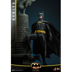 Imagén: Figura Batman 1989 Deluxe Version Michael Keaton Hot Toys Escala 1:6