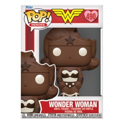 Imagén: Figura Wonder Woman Valentines Chocolate DC Heroes POP Funko 490