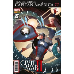 Imagén: Capitán América. Rogers / Wilson 6 / 77