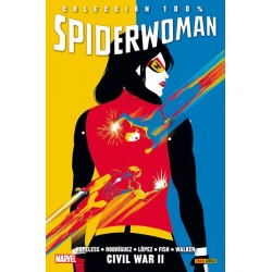 Imagén: Spiderwoman 4. Civil War II (100% Marvel)