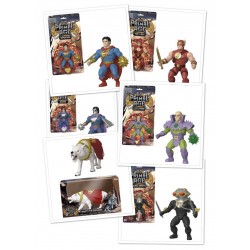 Imagén: Primal Age Wave 2 Set Completo: Superman, Lex Luthor, Bizarro, Flash, Black Manta y Krypto