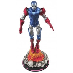 Imagén: Figura Capitán América Iron Man. Portada What If? (Marvel Select)