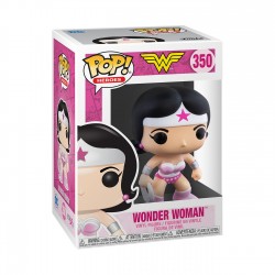 Imagén: Figura Wonder Woman Concienciación Cáncer de Mama DC Heroes POP Funko 350
