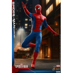 Imagén: Figura Spiderman Classic Suit Traje Clásico Hot Toys